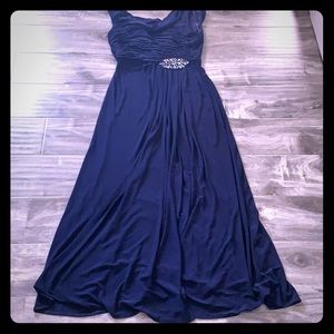 Navy Blue Gown